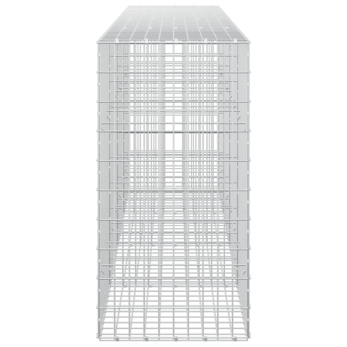Γκαμπιόν με σύρμα 3,5 mm και πλέγμα 5x10 cm 400x50x100 εκ - Pakobazaar