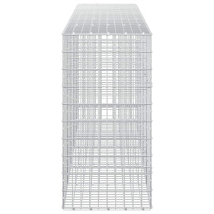 Γκαμπιόν με σύρμα 3,5 mm και πλέγμα 5x10 cm 500x50x100 εκ - Pakobazaar