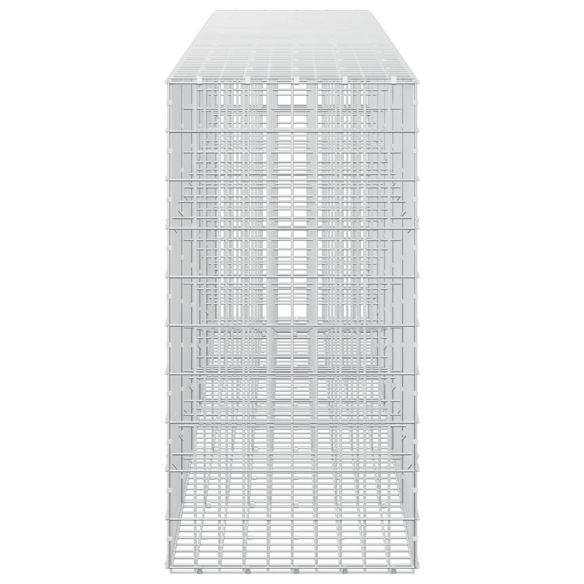 Γκαμπιόν με σύρμα 3,5 mm και πλέγμα 5x10 cm 550x50x100 εκ - Pakobazaar
