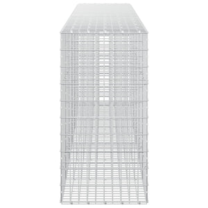 Γκαμπιόν με σύρμα 3,5 mm και πλέγμα 5x10 cm 600x50x100 εκ - Pakobazaar
