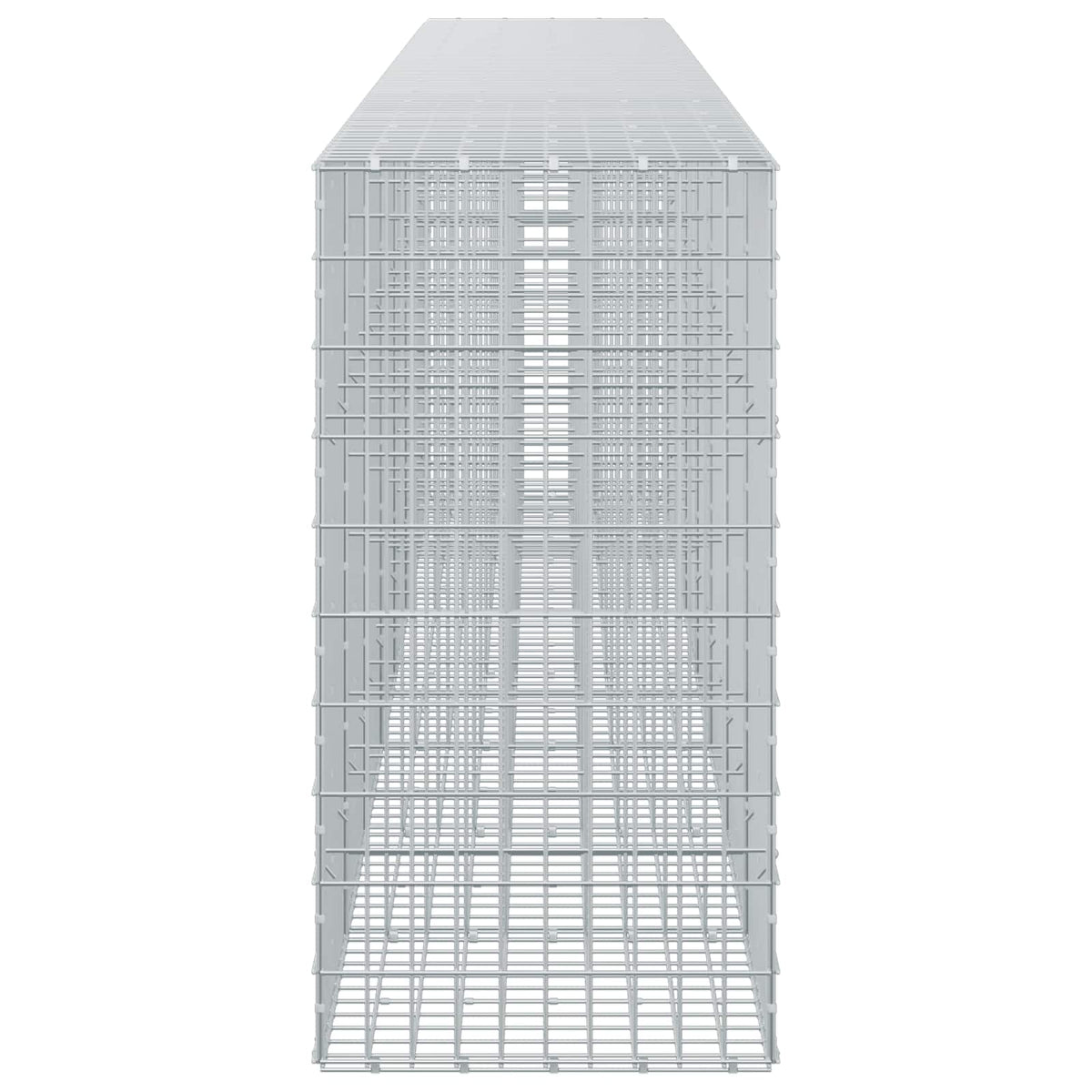 Γκαμπιόν με σύρμα 3,5 mm και πλέγμα 5x10 cm 750x50x100 εκ - Pakobazaar