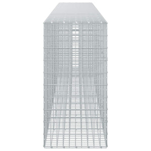 Γκαμπιόν με σύρμα 3,5 mm και πλέγμα 5x10 cm 750x50x100 εκ - Pakobazaar