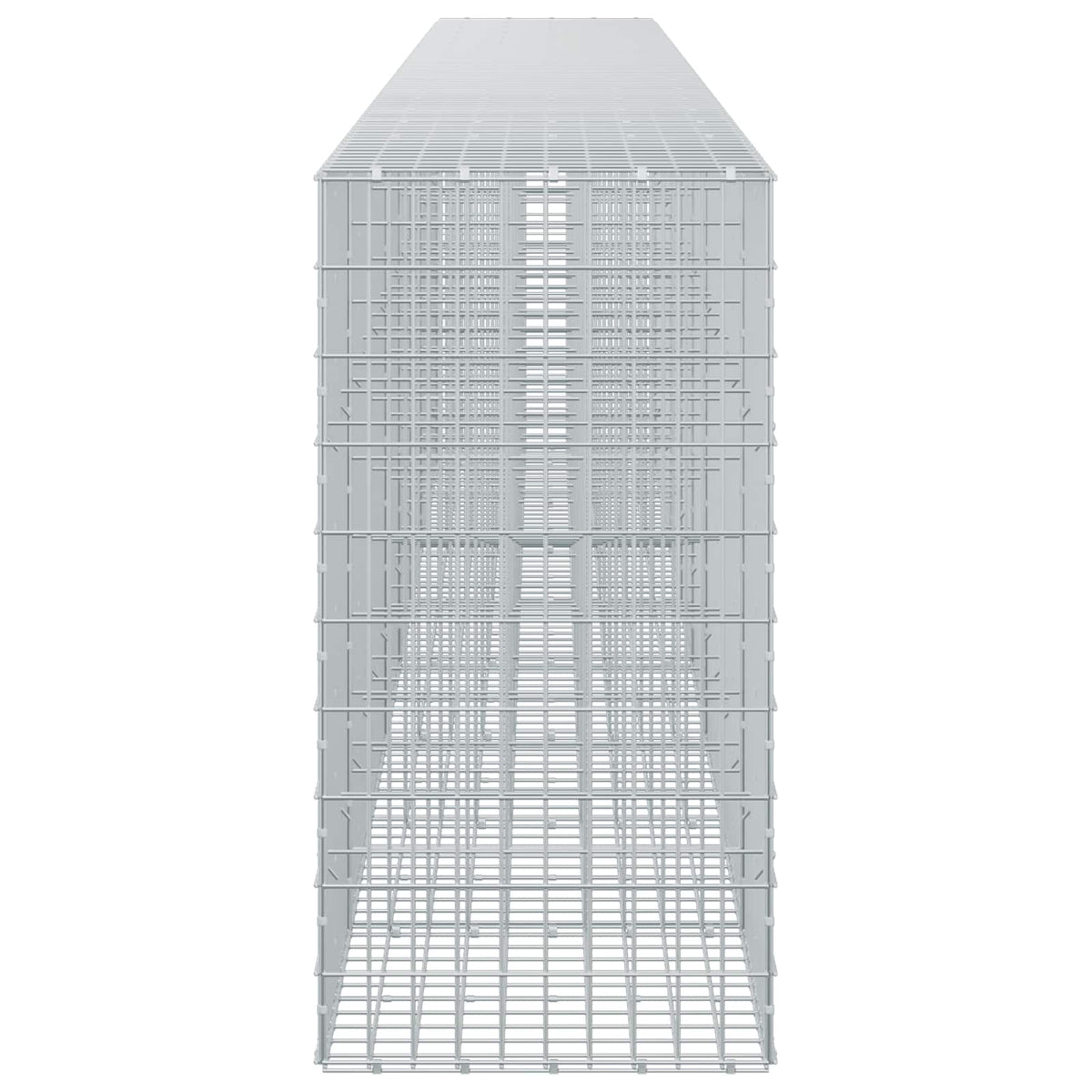 Γκαμπιόν με σύρμα 3,5 mm και πλέγμα 5x10 cm 850x50x100 εκ - Pakobazaar