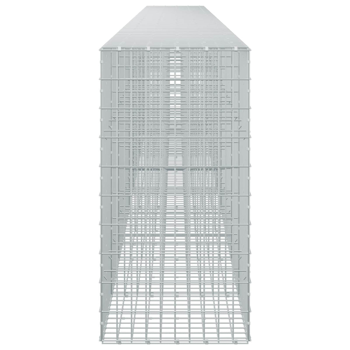 Γκαμπιόν με σύρμα 3,5 mm και πλέγμα 5x10 cm 1050x50x100 εκ - Pakobazaar
