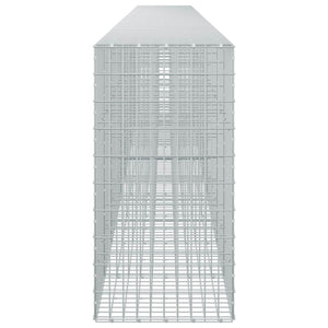 Γκαμπιόν με σύρμα 3,5 mm και πλέγμα 5x10 cm 1050x50x100 εκ - Pakobazaar