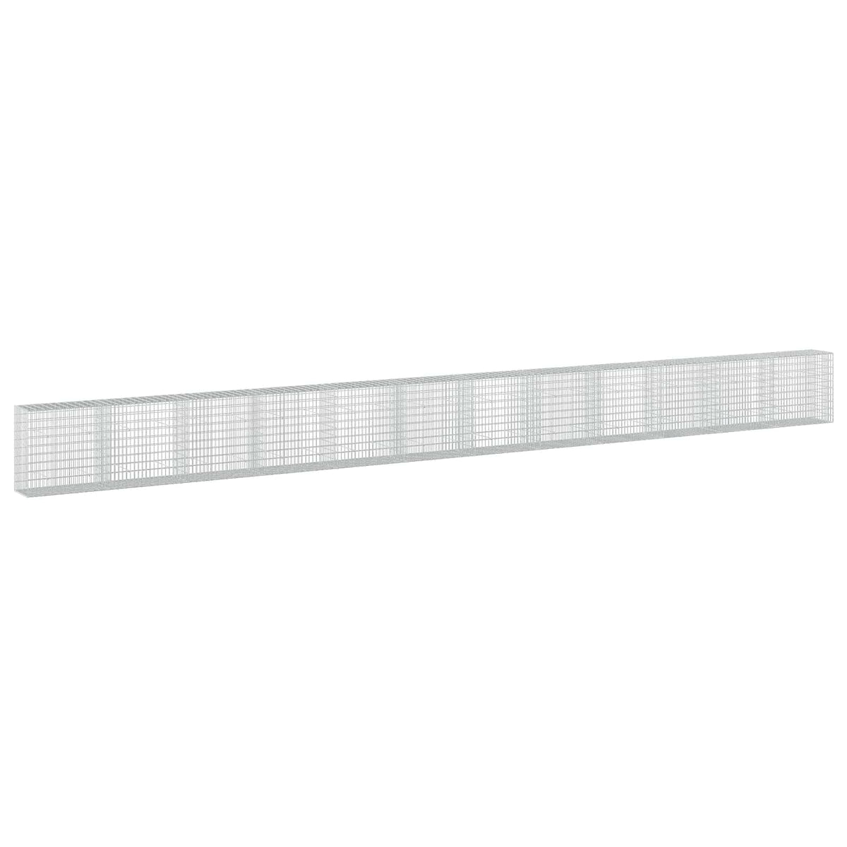 Γκαμπιόν με σύρμα 3,5 mm και πλέγμα 5x10 cm 1200x50x100 εκ - Pakobazaar