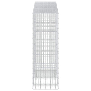 Γκαμπιόν με σύρμα 3,5 mm και πλέγμα 5x10 cm 250x50x150 εκ - Pakobazaar