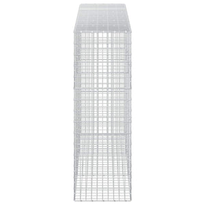 Γκαμπιόν με σύρμα 3,5 mm και πλέγμα 5x10 cm 300x50x150 εκ. - Pakobazaar