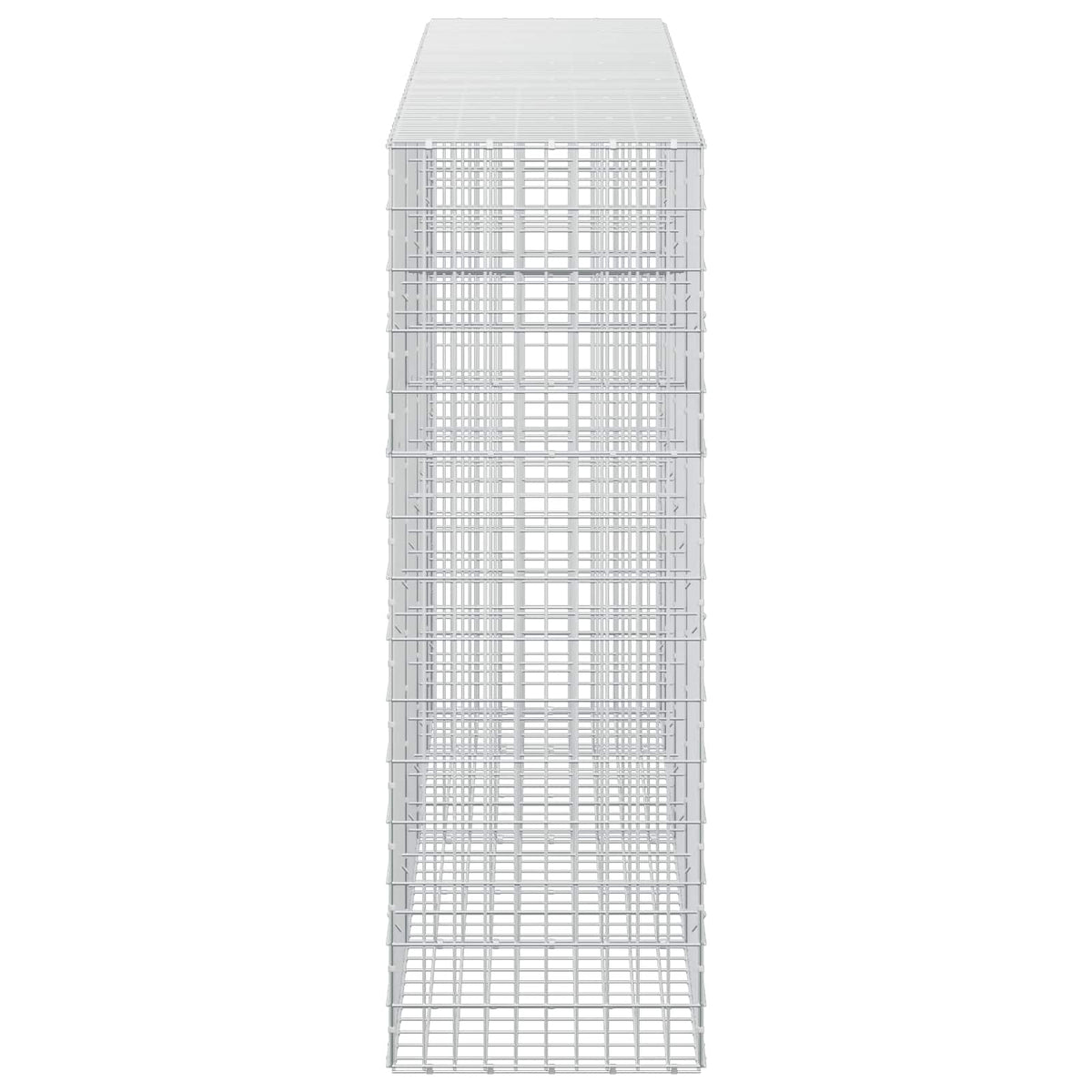 Γκαμπιόν με σύρμα 3,5 mm και πλέγμα 5x10 cm 350x50x150 εκ - Pakobazaar