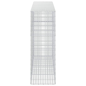 Γκαμπιόν με σύρμα 3,5 mm και πλέγμα 5x10 cm 350x50x150 εκ - Pakobazaar