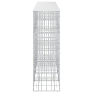Γκαμπιόν με σύρμα 3,5 mm και πλέγμα 5x10 cm 500x50x150 εκ - Pakobazaar