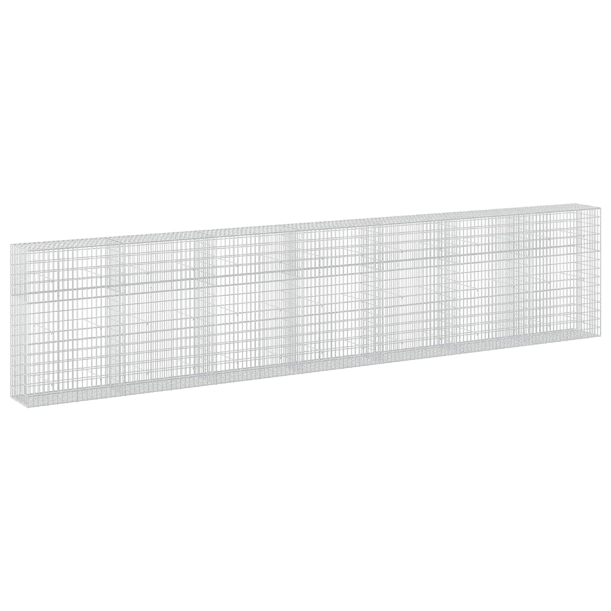 Γκαμπιόν με σύρμα 3,5 mm και πλέγμα 5x10 cm 750x50x150 εκ - Pakobazaar