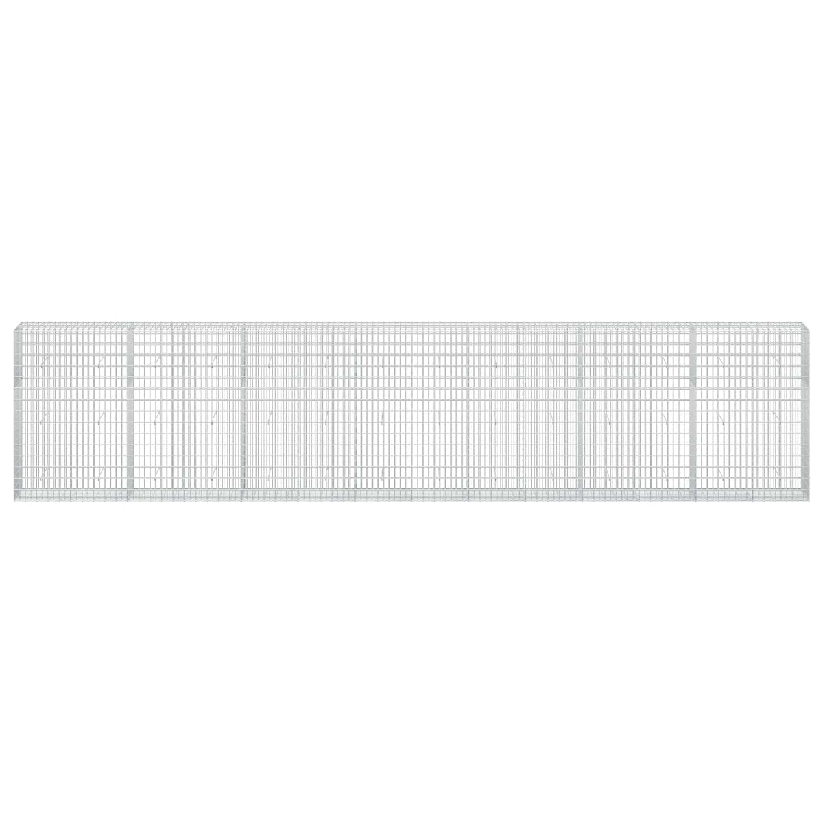 Γκαμπιόν με σύρμα 3,5 mm και πλέγμα 5x10 cm 750x50x150 εκ - Pakobazaar