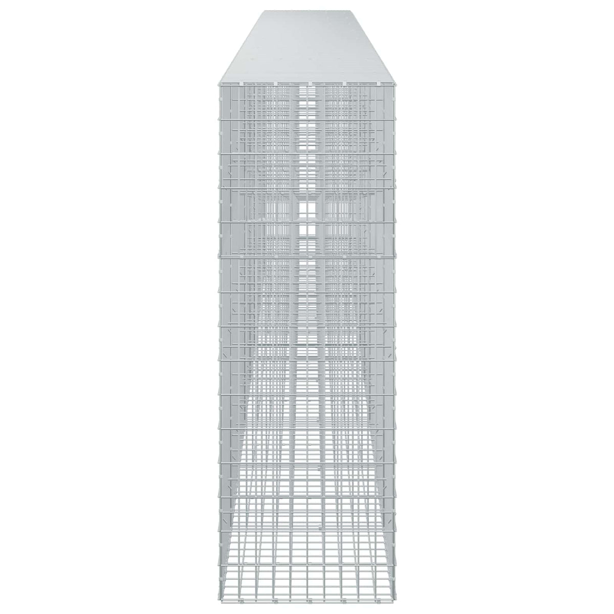 Γκαμπιόν με σύρμα 3,5 mm και πλέγμα 5x10 cm 800x50x150 εκ. - Pakobazaar