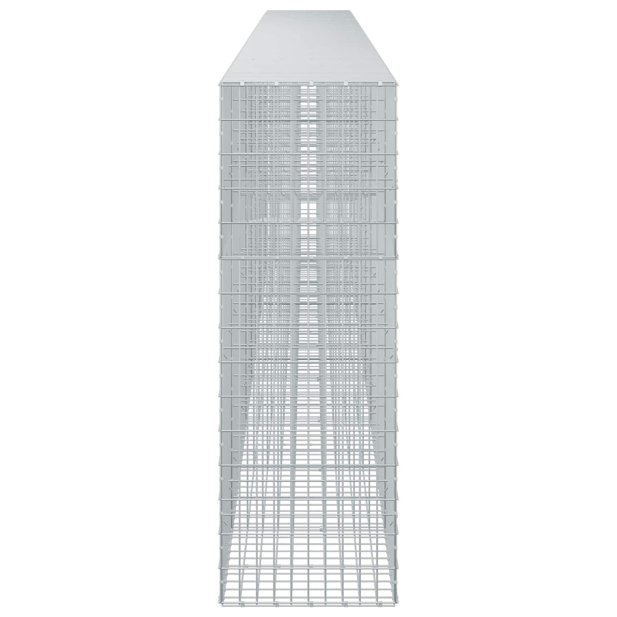 Γκαμπιόν με σύρμα 3,5 mm και πλέγμα 5x10 cm 850x50x150 εκ - Pakobazaar