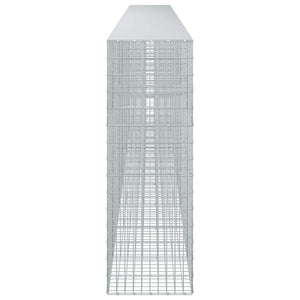 Γκαμπιόν με σύρμα 3,5 mm και πλέγμα 5x10 cm 850x50x150 εκ - Pakobazaar