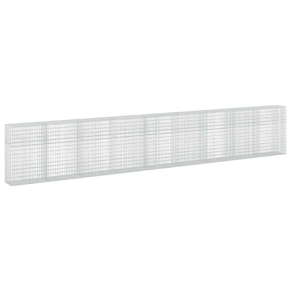 Γκαμπιόν με σύρμα 3,5 mm και πλέγμα 5x10 cm 900x50x150 εκ - Pakobazaar
