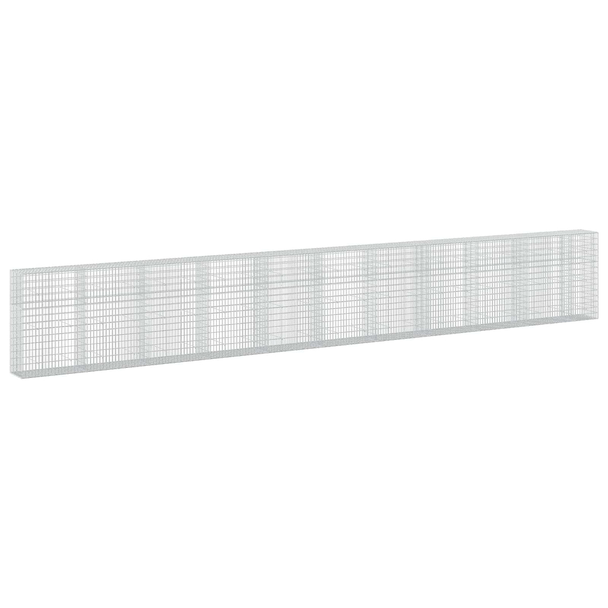 Γκαμπιόν με σύρμα 3,5 mm και πλέγμα 5x10 cm 1050x50x150 εκ - Pakobazaar