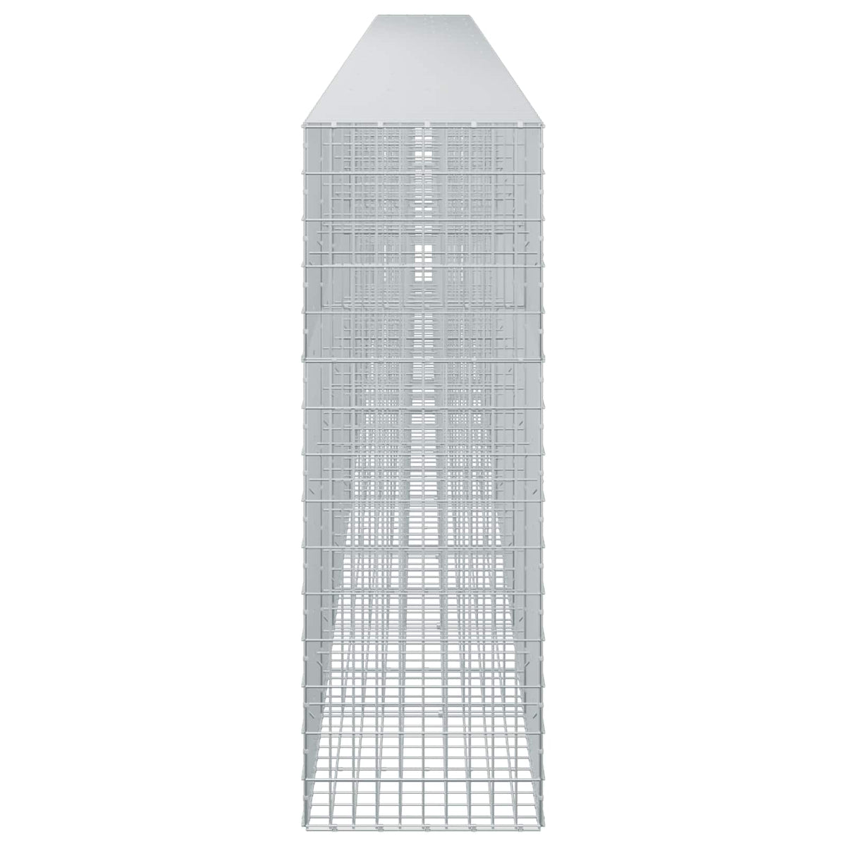 Γκαμπιόν με σύρμα 3,5 mm και πλέγμα 5x10 cm 1050x50x150 εκ - Pakobazaar