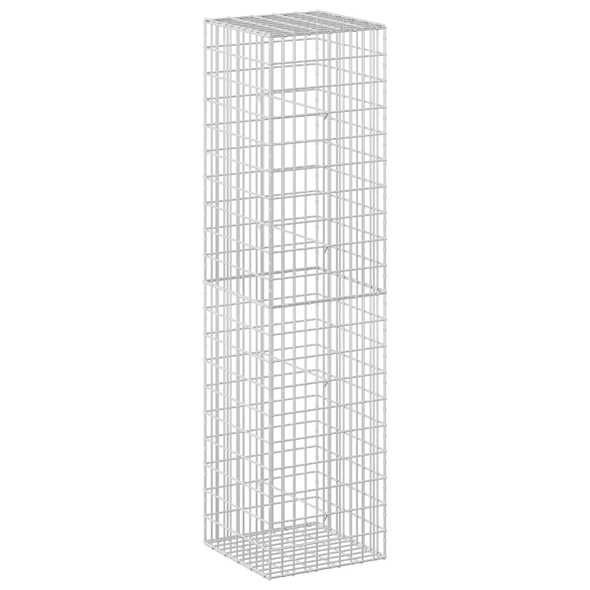 Γκαμπιόν με σύρμα 3,5 mm και πλέγμα 5x10 cm 50x50x200 εκ - Pakobazaar
