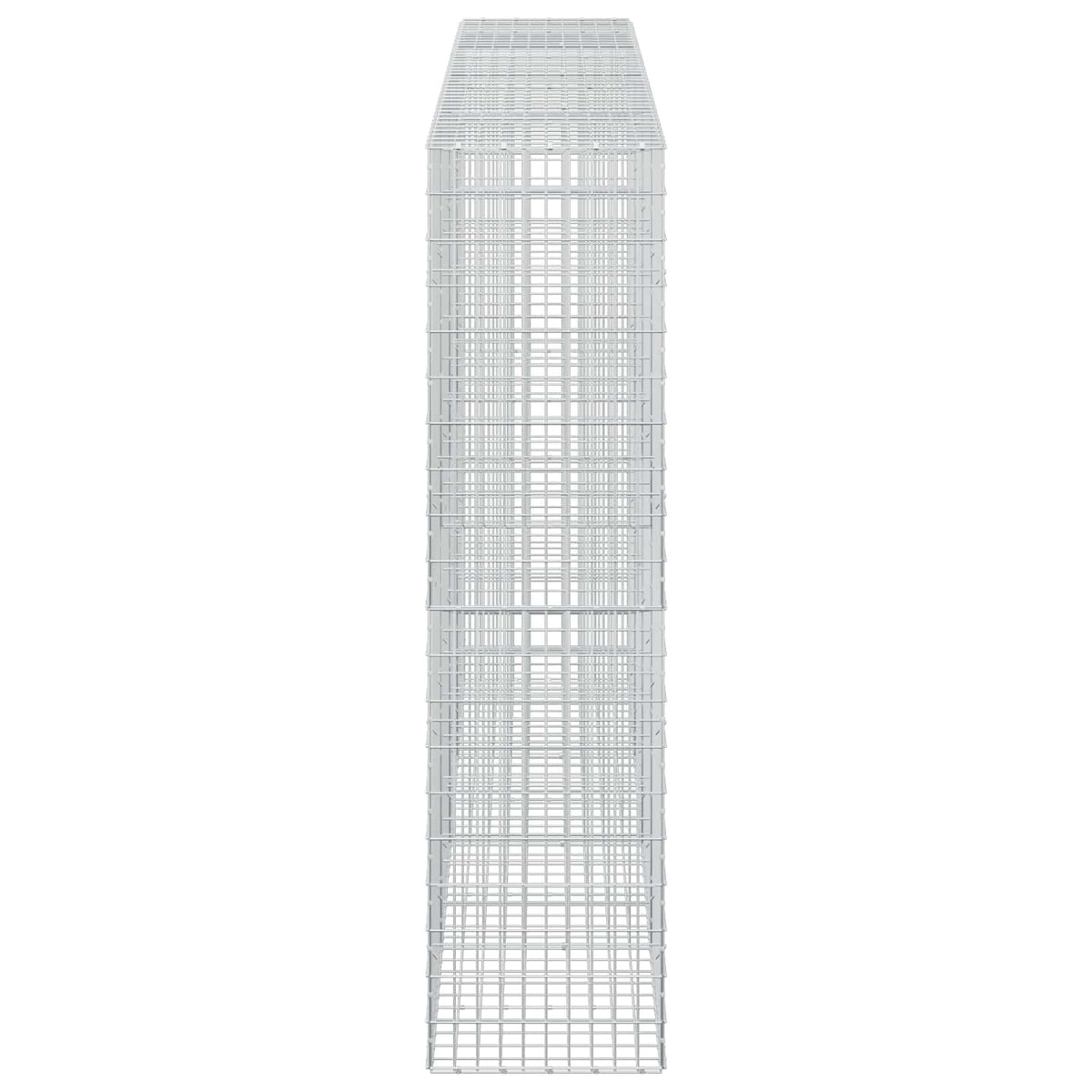 Γκαμπιόν με σύρμα 3,5 mm και πλέγμα 5x10 cm 400x50x200 εκ - Pakobazaar