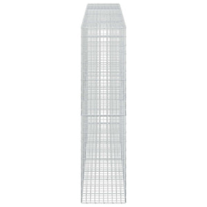 Γκαμπιόν με σύρμα 3,5 mm και πλέγμα 5x10 cm 400x50x200 εκ - Pakobazaar