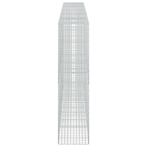 Γκαμπιόν με σύρμα 3,5 mm και πλέγμα 5x10 cm 500x50x200 εκ - Pakobazaar