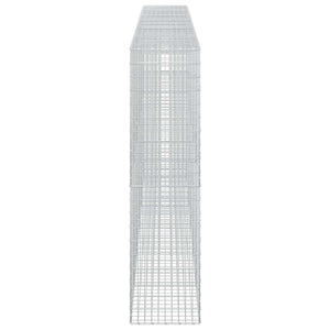 Γκαμπιόν με σύρμα 3,5 mm και πλέγμα 5x10 cm 550x50x200 εκ.