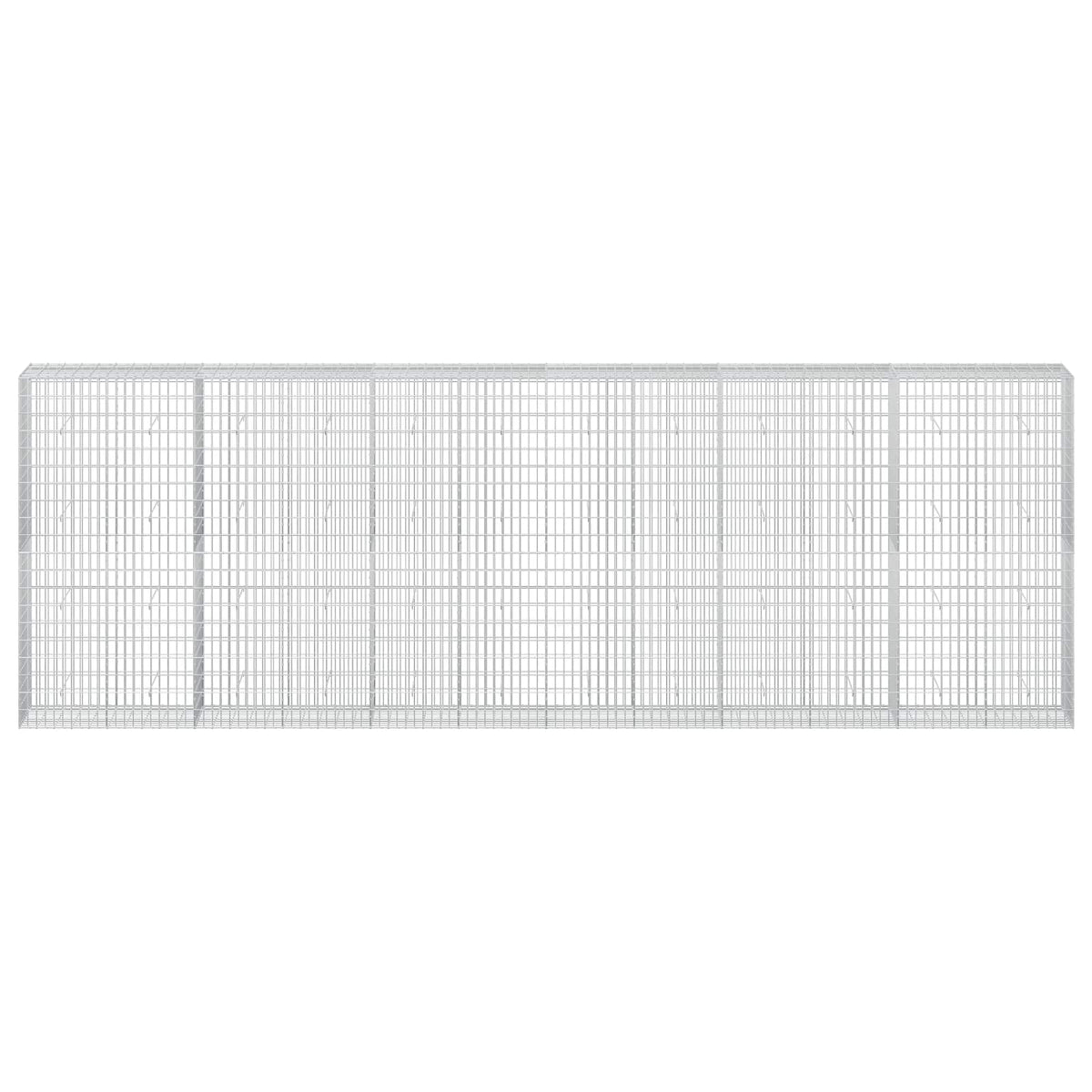 Γκαμπιόν με σύρμα 3,5 mm και πλέγμα 5x10 cm 600x50x200 εκ - Pakobazaar