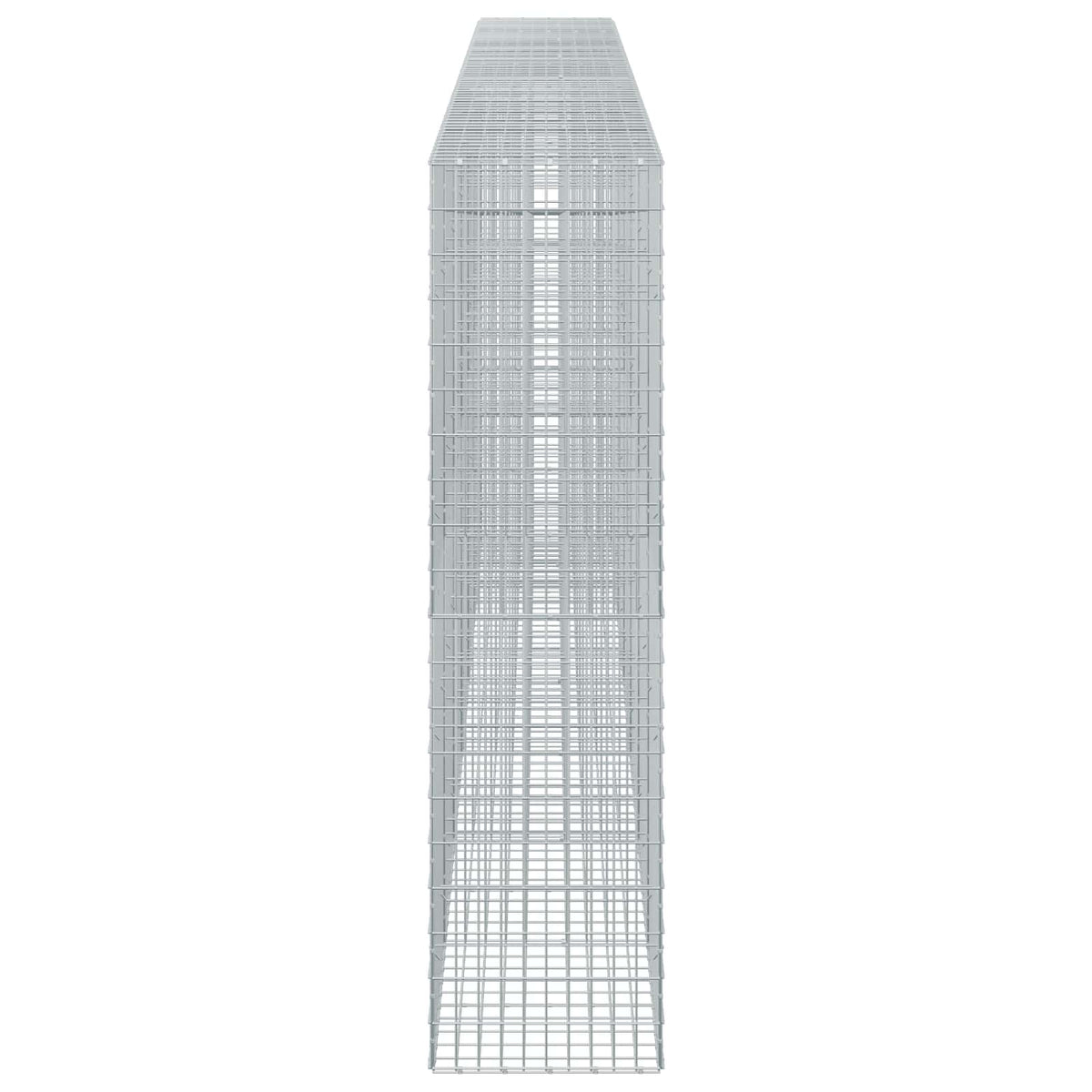Γκαμπιόν με σύρμα 3,5 mm και πλέγμα 5x10 cm 650x50x200 εκ - Pakobazaar