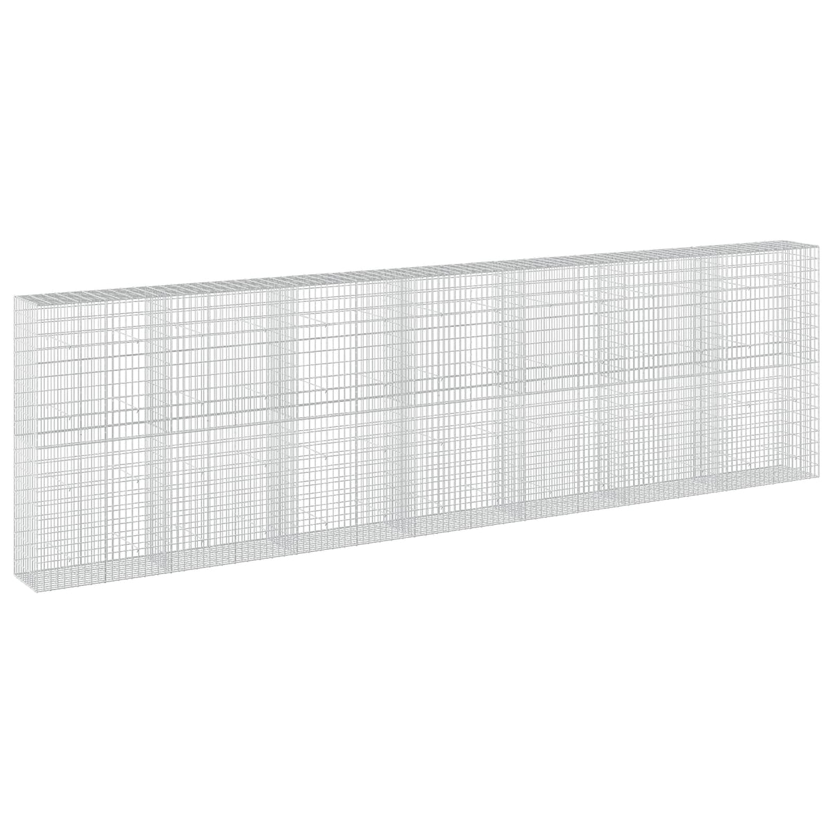 Γκαμπιόν με σύρμα 3,5 mm και πλέγμα 5x10 cm 700x50x200 εκ - Pakobazaar