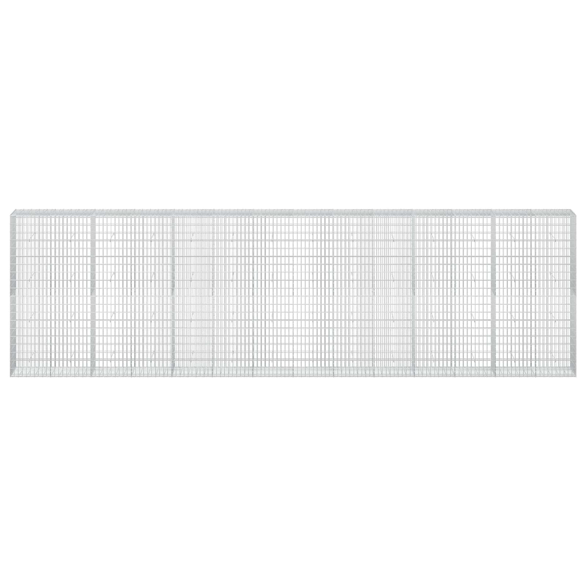 Γκαμπιόν με σύρμα 3,5 mm και πλέγμα 5x10 cm 700x50x200 εκ - Pakobazaar