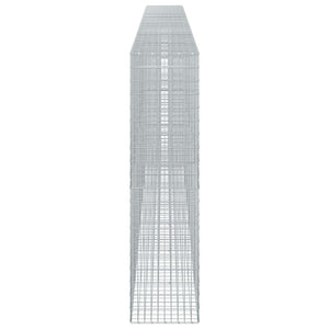 Γκαμπιόν με σύρμα 3,5 mm και πλέγμα 5x10 cm 750x50x200 εκ - Pakobazaar