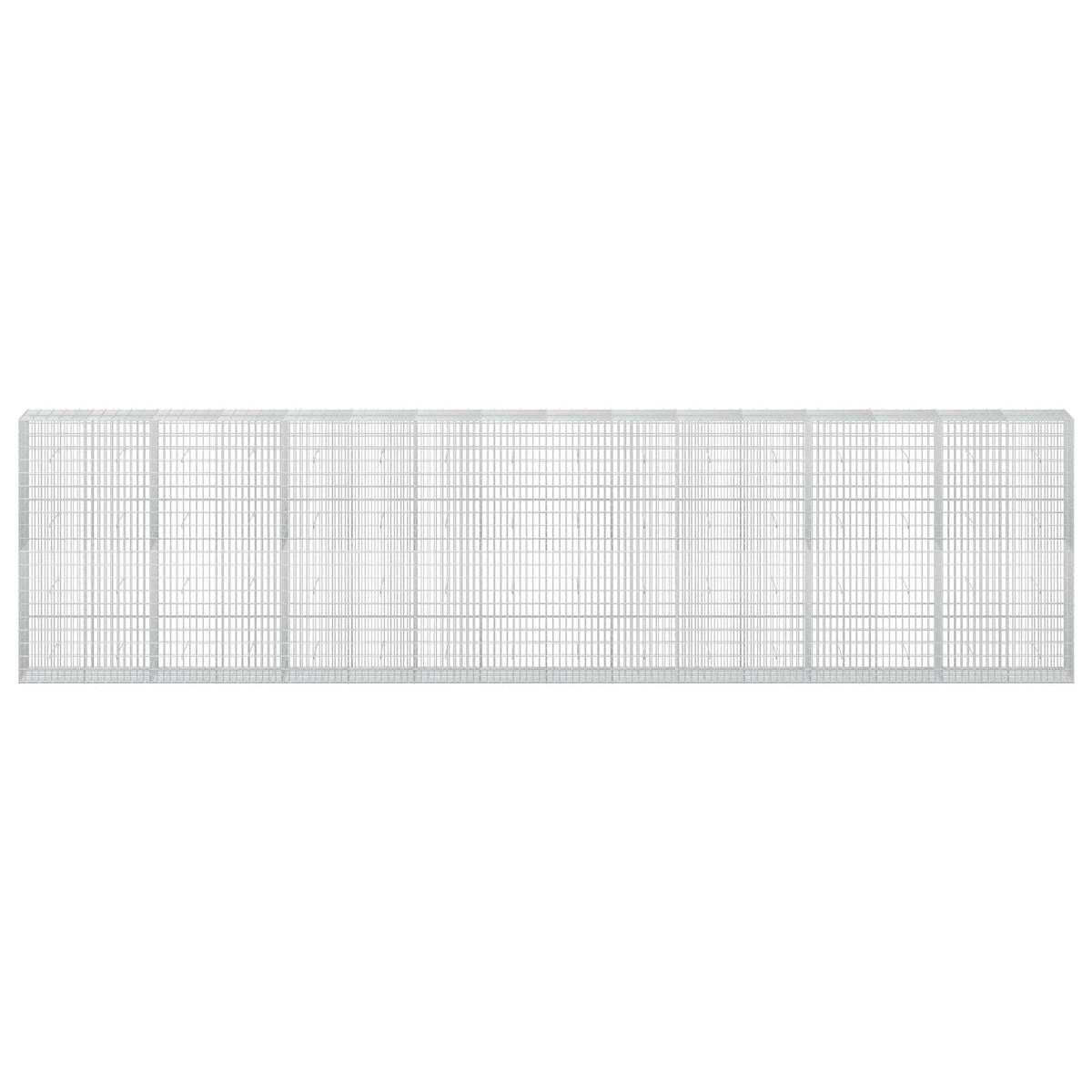 Γκαμπιόν με σύρμα 3,5 mm και πλέγμα 5x10 cm 800x50x200 εκ - Pakobazaar