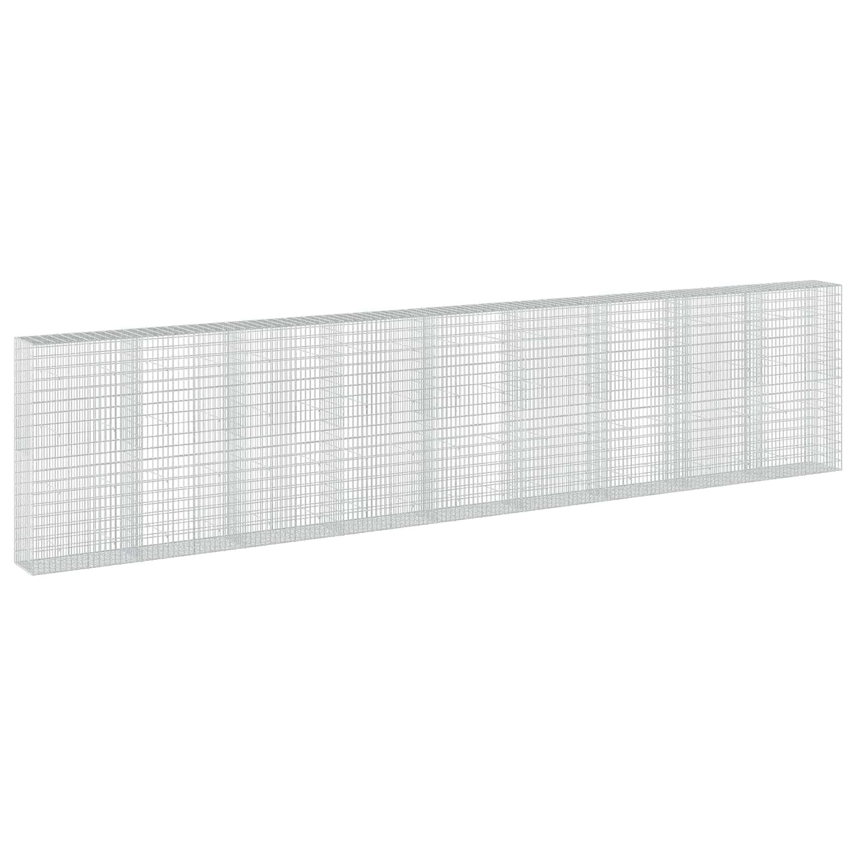 Γκαμπιόν με σύρμα 3,5 mm και πλέγμα 5x10 cm 900x50x200 εκ - Pakobazaar