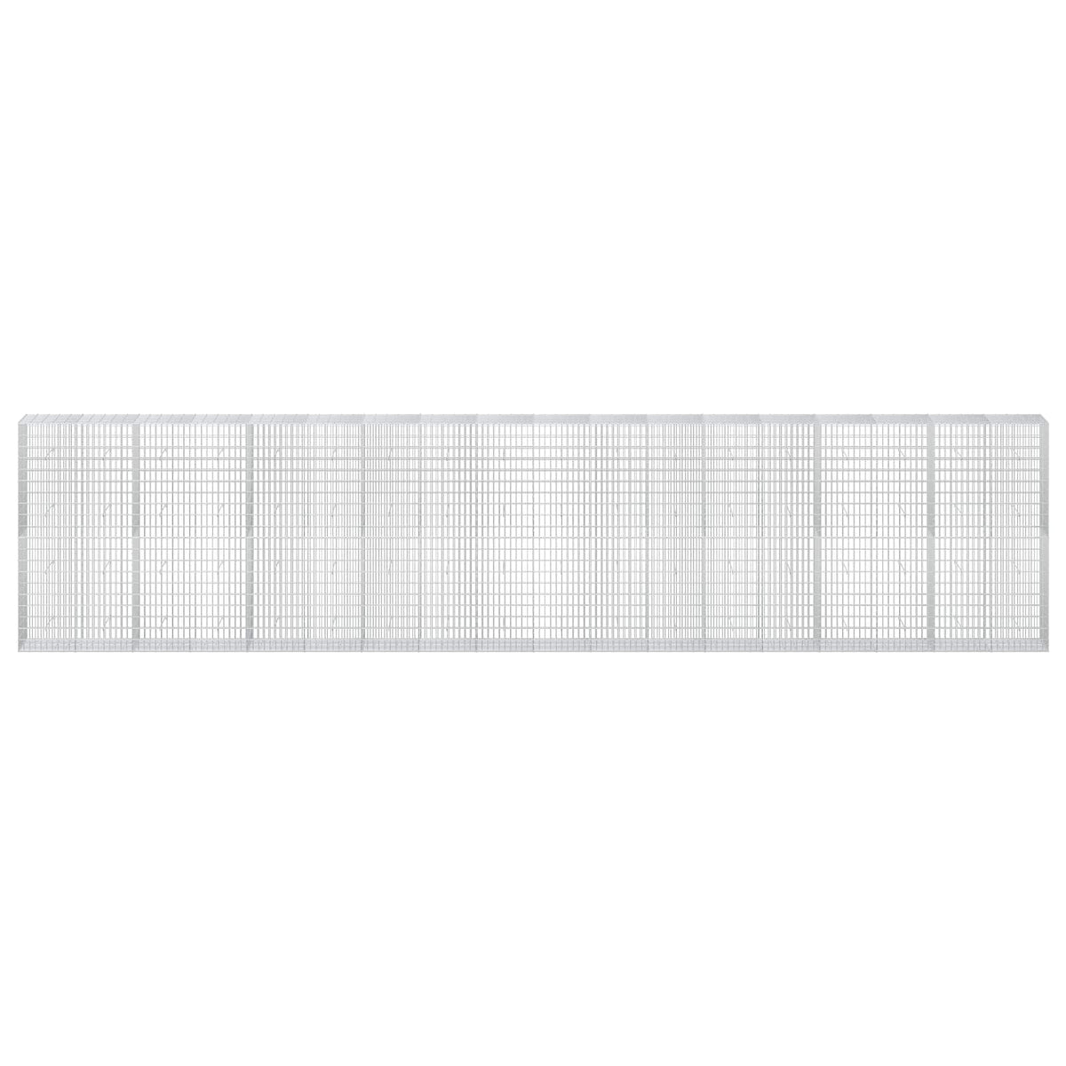 Γκαμπιόν με σύρμα 3,5 mm και πλέγμα 5x10 cm 900x50x200 εκ - Pakobazaar