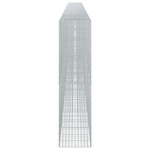 Γκαμπιόν με σύρμα 3,5 mm και πλέγμα 5x10 cm 1000x50x200 εκ - Pakobazaar