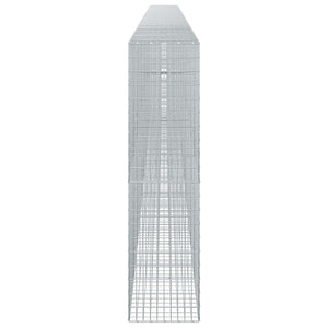 Γκαμπιόν με σύρμα 3,5 mm και πλέγμα 5x10 cm 1050x50x200 εκ - Pakobazaar