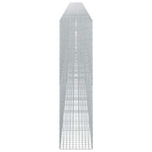 Γκαμπιόν με σύρμα 3,5 mm και πλέγμα 5x10 cm 1100x50x200 εκ - Pakobazaar