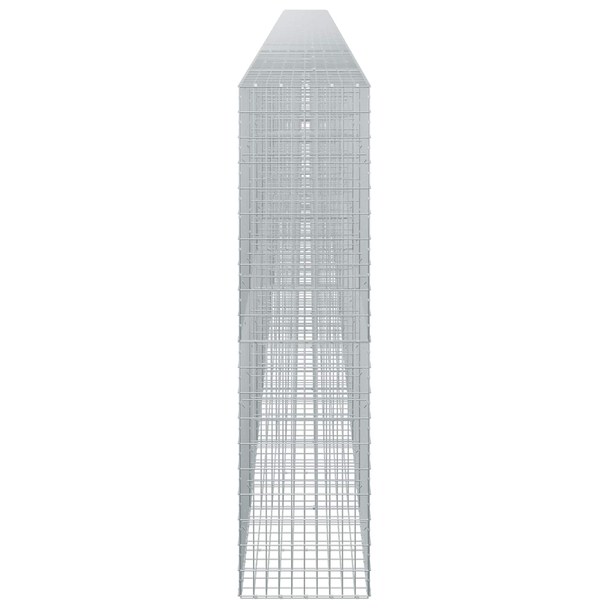 Γκαμπιόν με σύρμα 3,5 mm και πλέγμα 5x10 cm 1200x50x200 εκ - Pakobazaar