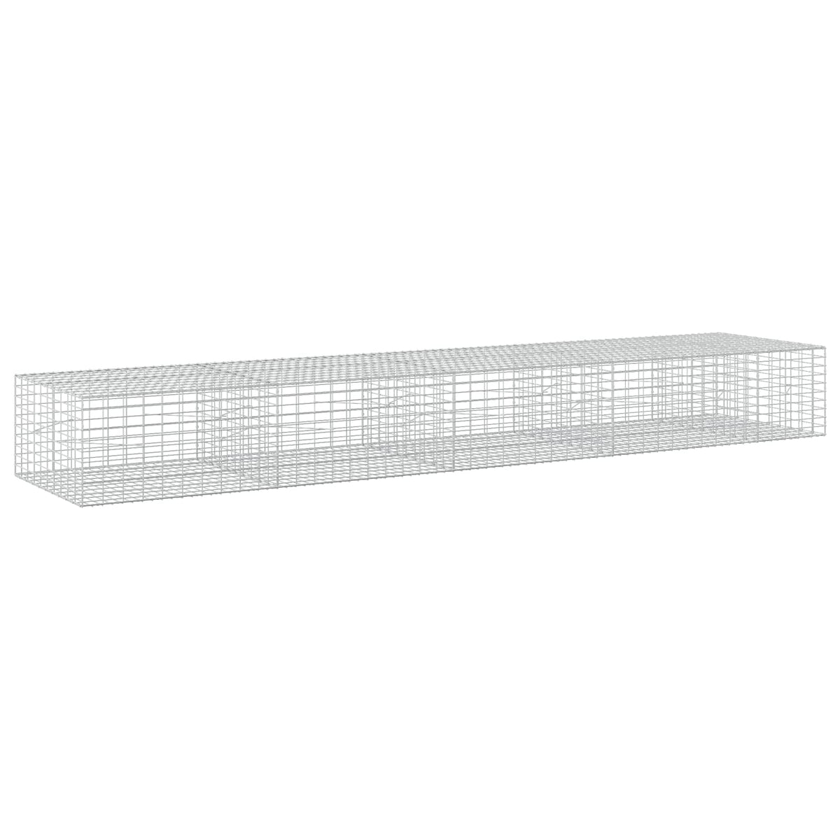 Γκαμπιόν με σύρμα 3,5 mm και πλέγμα 5x10 cm 450x100x50 εκ - Pakobazaar
