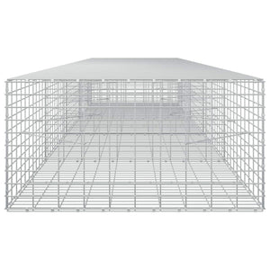 Γκαμπιόν με σύρμα 3,5 mm και πλέγμα 5x10 cm 450x100x50 εκ - Pakobazaar