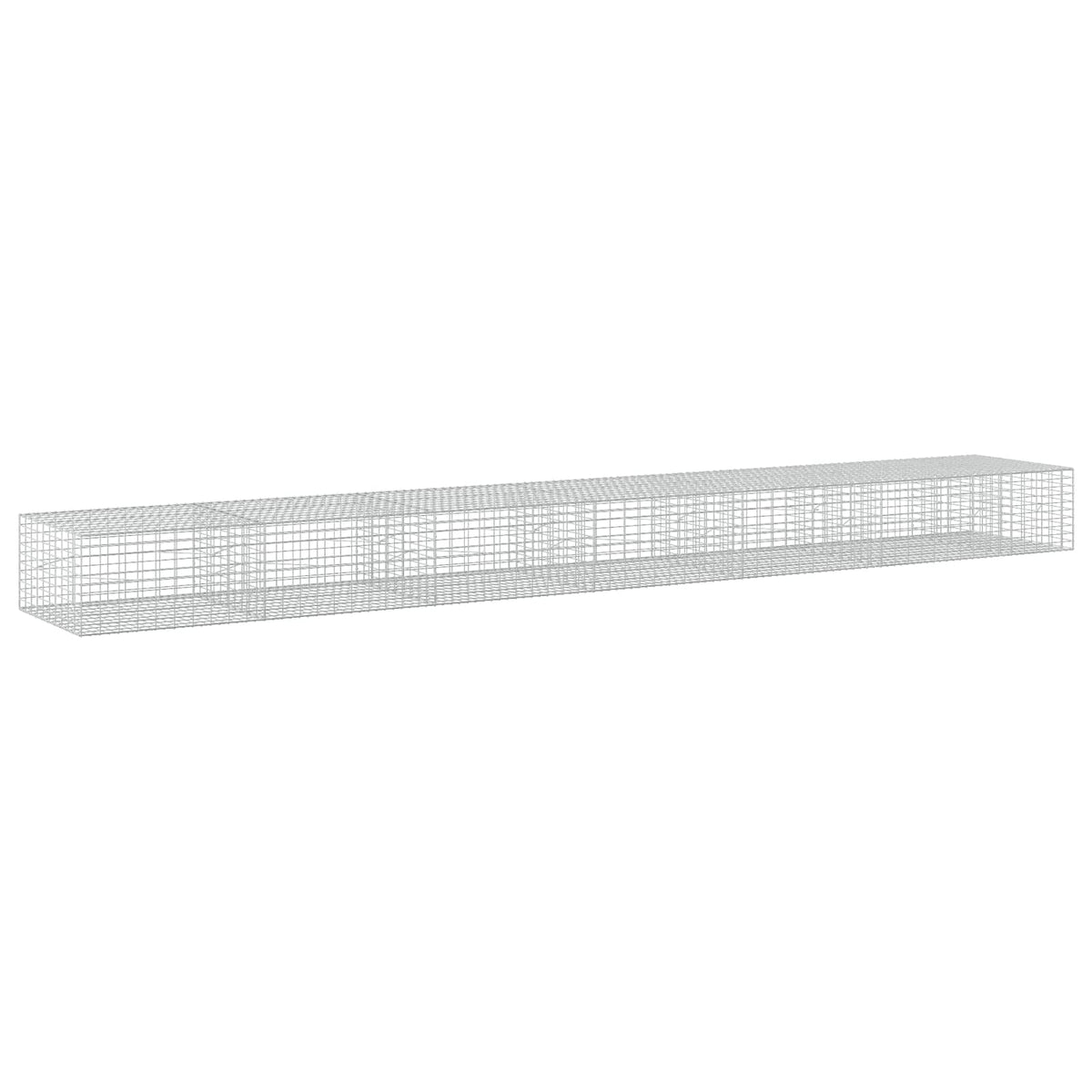 Γκαμπιόν με σύρμα 3,5 mm και πλέγμα 5x10 cm 650x100x50 εκ. - Pakobazaar
