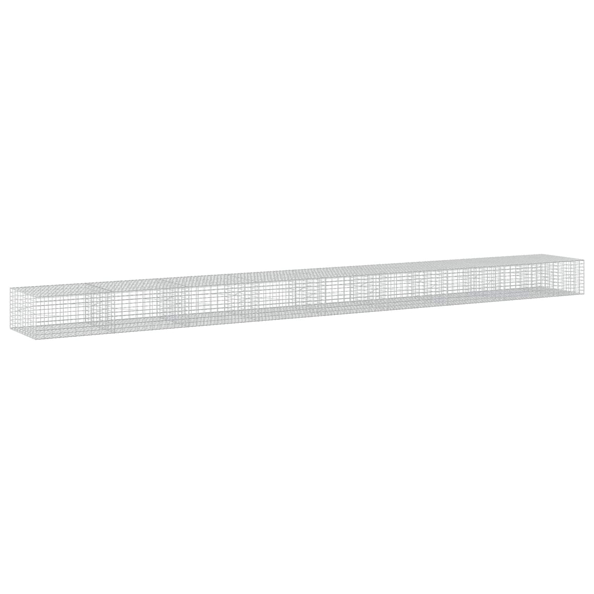 Γκαμπιόν με σύρμα 3,5 mm και πλέγμα 5x10 cm 850x100x50 εκ. - Pakobazaar