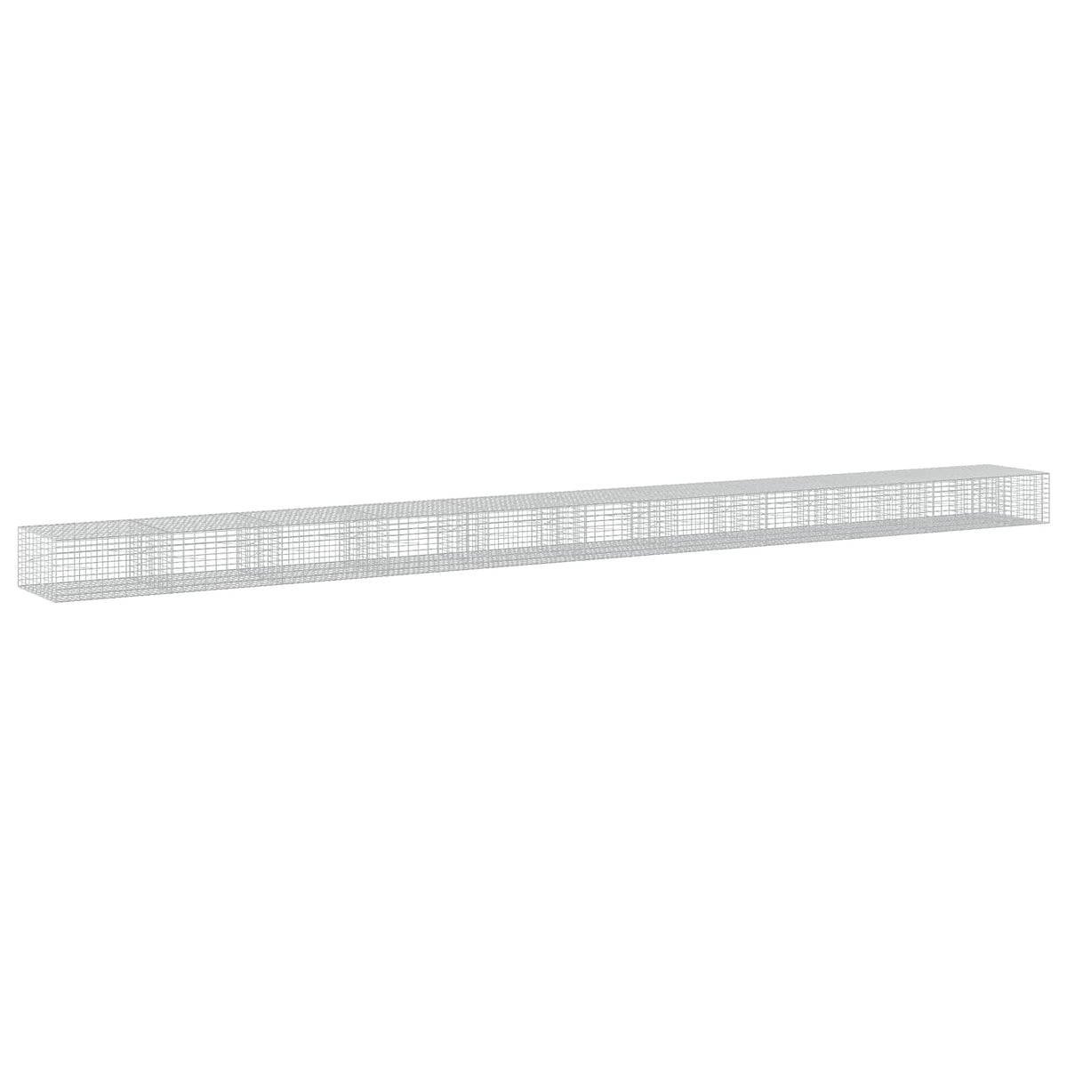 Γκαμπιόν με σύρμα 3,5 mm και πλέγμα 5x10 cm 1050x100x50 εκ. - Pakobazaar