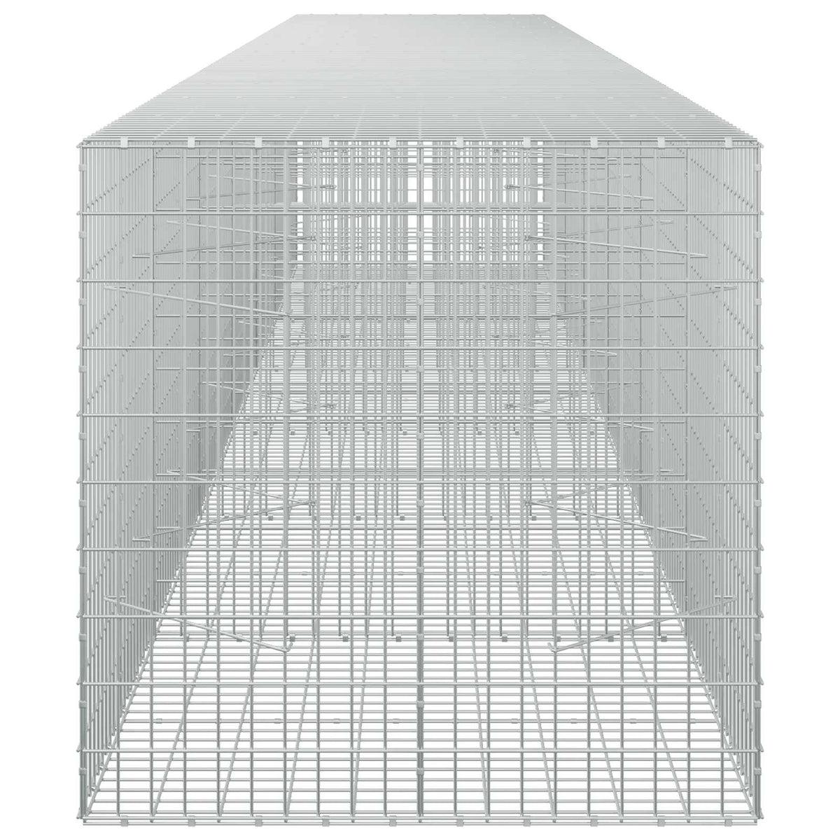 Γκαμπιόν με σύρμα 3,5 mm και πλέγμα 5x10 cm 650x100x100 εκ - Pakobazaar