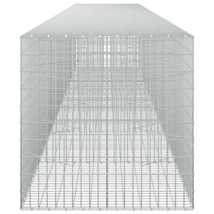 Γκαμπιόν με σύρμα 3,5 mm και πλέγμα 5x10 cm 650x100x100 εκ - Pakobazaar