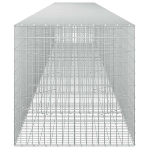 Γκαμπιόν με σύρμα 3,5 mm και πλέγμα 5x10 cm 750x100x100 εκ.