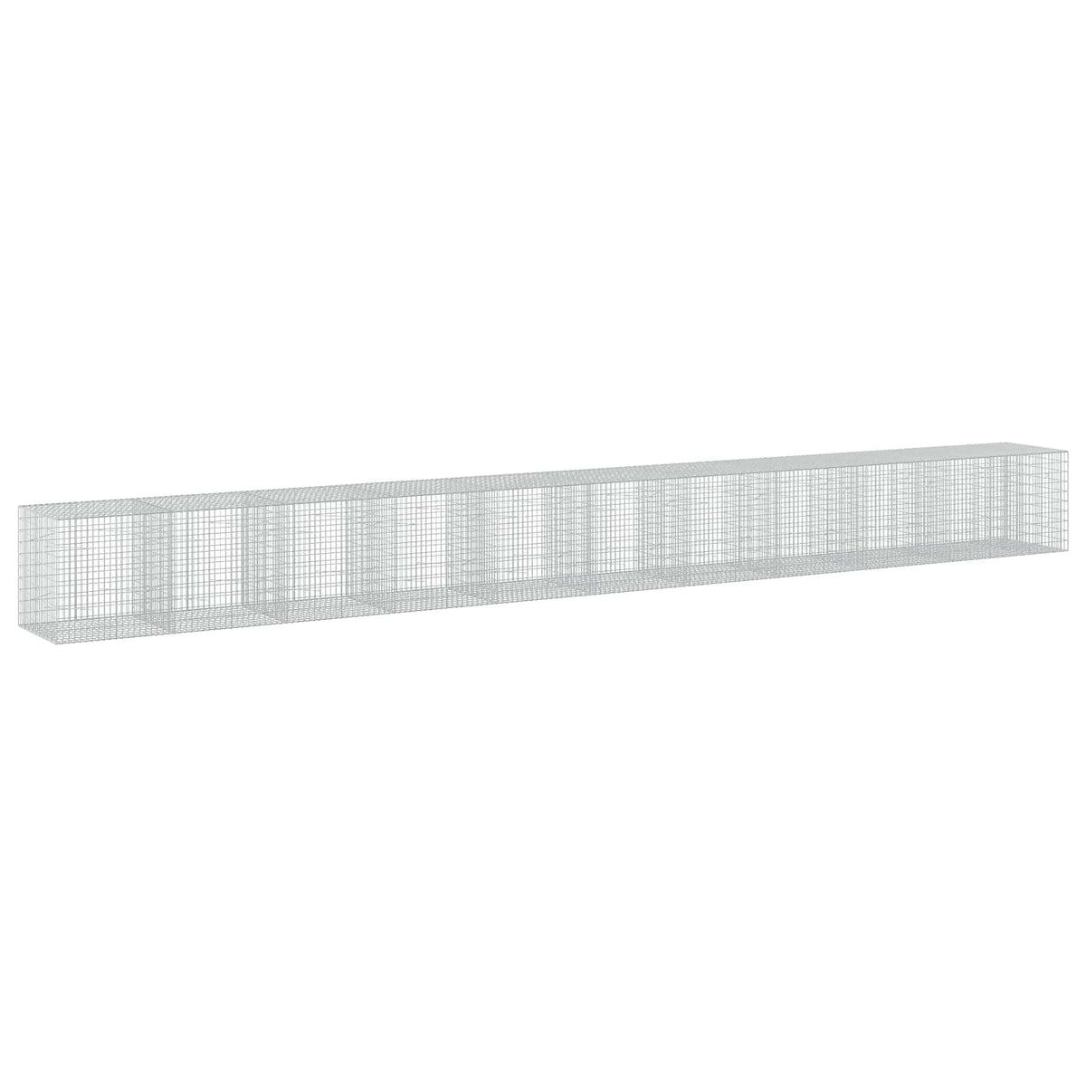 Γκαμπιόν με σύρμα 3,5 mm και πλέγμα 5x10 cm 1050x100x100 εκ - Pakobazaar
