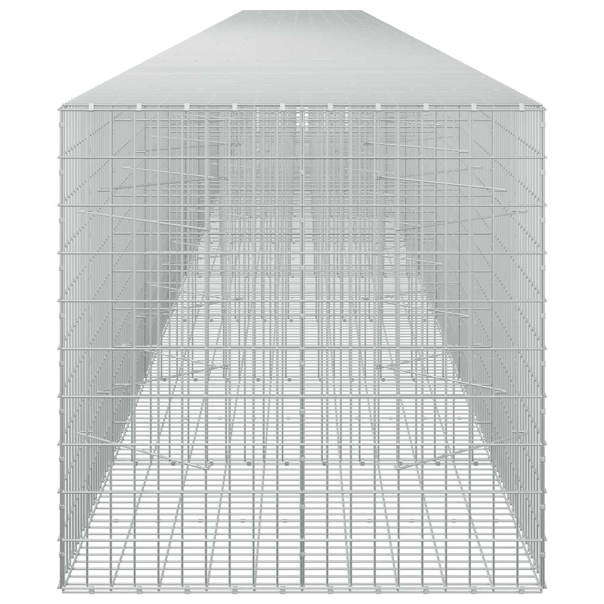 Γκαμπιόν με σύρμα 3,5 mm και πλέγμα 5x10 cm 1150x100x100 εκ.